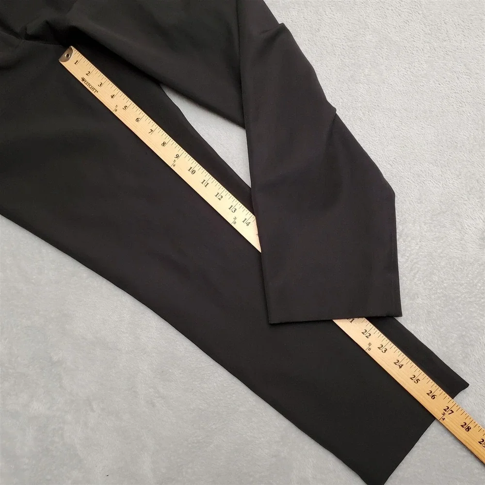 Chicos Pants Womens size 1 US 8 Medium‎ Black Dress Smart Casual Stretch Blend